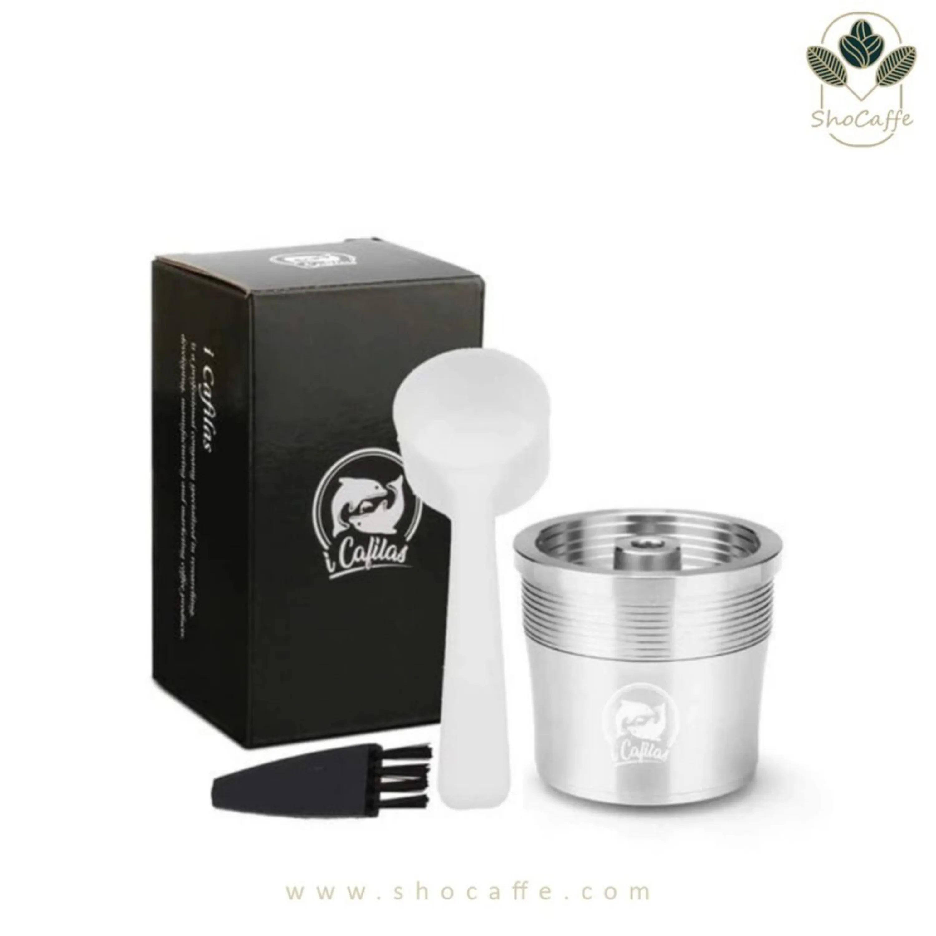 کپسول قابل شارژ آی کافیلاس استیل ایلی illy